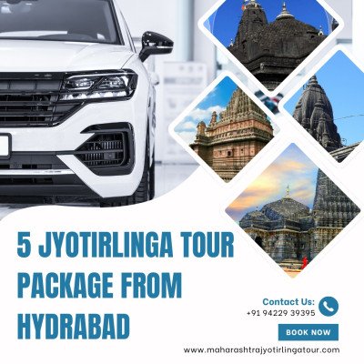 5 Jyotirlinga Tour Package from Hyderabad: A Divine Journey to Sacred Shrines